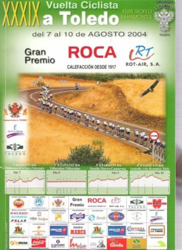 Cartel de la Vuelta a Toledo de 2004