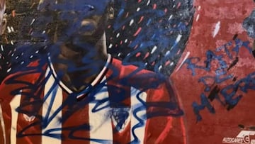 Nuevo ataque al mural de Nico Williams
