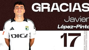El Burgos comunica la baja de López-Pinto