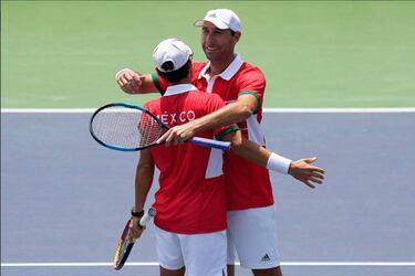 Fin del sueño para los mexicanos en Roland Garros