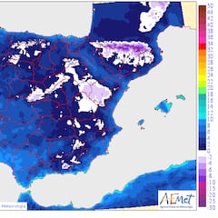 AEMET vaticina lluvias, nieve y frío para los Reyes: las zonas más afectadas