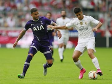 Marco Asensio y Kyle Walker.