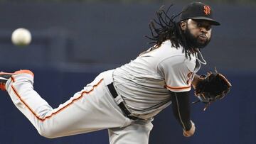 Johnny Cueto ha sido un regalo ca&iacute;do del cielo para los San Francisco Giants.