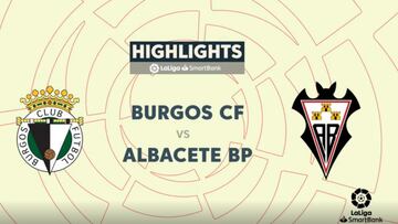 Resumen y goles del Burgos vs Albacete de LaLiga SmartBank