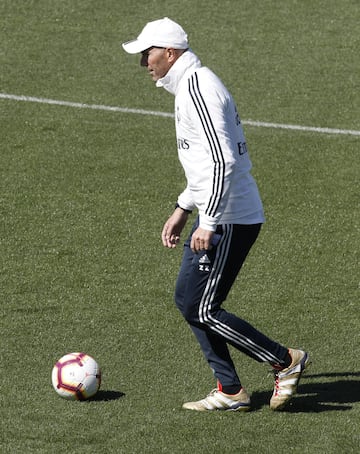 El Real Madrid prepara su partido contra el Huesca