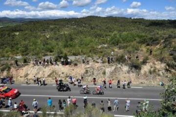 La jornada transcurre entre Carcasona y Montpellier.