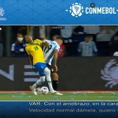 El VAR de la vergüenza en la agresión de Otamendi: "Es con el antebrazo, no es roja"