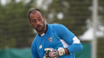 Beto, durante el duelo ante el Alcorcón.