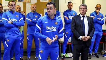 Barcelona head coach Xavi Hernández.