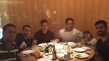 Comida de los españoles del Chelsea.