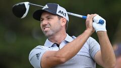 Sergio Garcia durante un torneo en Inglaterra.