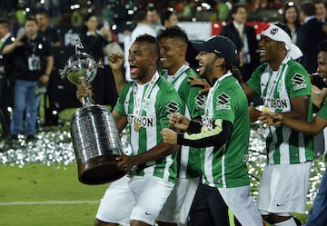 La Copa Libertadores es uno de los títulos de Seba Pérez con Nacional