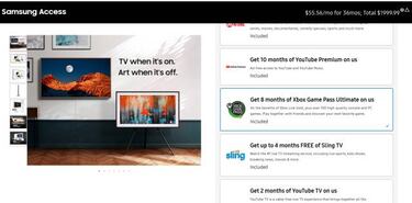 Samsung Access, un servicio de suscripción para televisión que incluirá Xbox Game Pass