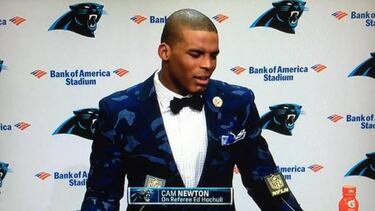 Cam Newton es un quarterback Supercalifragilisticoespialidoso
