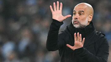 Pep Guardiola, entrenador del Manchester City.