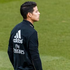 James vuelve a ser convocado por Zidane y viaja a Arabia