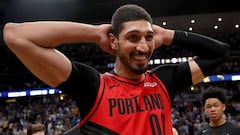 Kanter, durante la eliminatoria ante los Nuggets