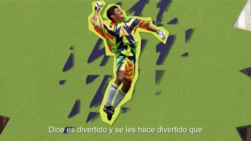 ¡Ya se armó! Jorge Campos con todo y sus coloridos uniformes llegan a FIFA 22