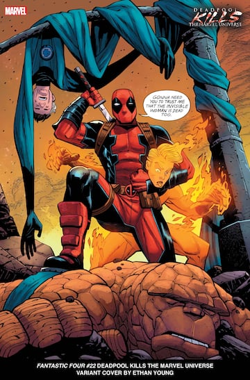 Deadpool mata al universo Marvel