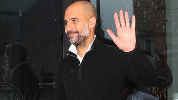 A Guardiola le preguntan por su renovación y él no la confirma...