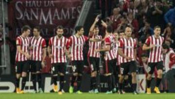 Aduriz termina con la maldición del Espanyol en San Mamés