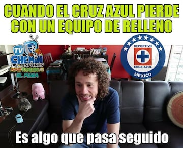 Los 18 memes que se burlan de Cruz Azul por su derrota ante Atlas