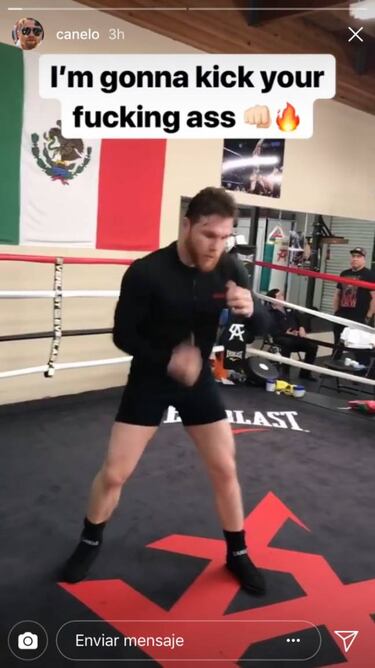 Canelo Álvarez a GGG: “Te voy a patear el trasero”