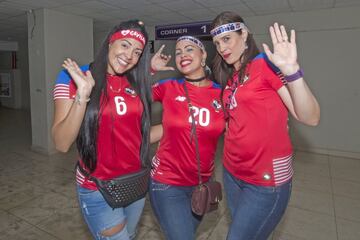 Así se vivió el ambiente en el Estadio Rommel Fernández para el duelo eliminatorio entre las selecciones de México y Panamá.