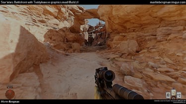 Star Wars Battlefront se vuelve ultrarrealista con este mod
