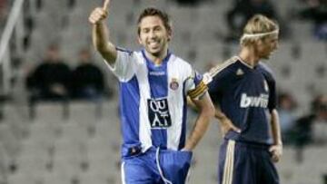 <b>GOLAZO.</b> Tamudo sentenció al Real Madrid con un golazo de vaselina.
