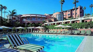 Una imagen del hotel Beverly Hills, donde estará alojado el Real Madrid durante su gira por Estados Unidos este 2022.