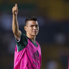 Chucky Lozano podría regresar a las canchas más rápido de lo esperado