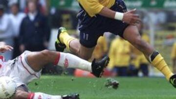 <b>VOLTERETAS. </b>Hugo jugó con Las Águilas antes de fichar por el Rayo.