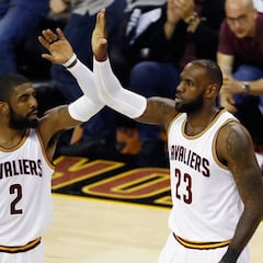 ¡3-1! Kyrie y LeBron resucitan al campeón y acaban con el 16-0