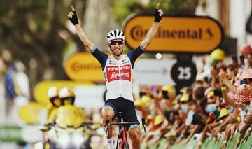 Bauke Mollema triunfó en la decimocuarta etapa del Tour de Francia 2021 tras un ataque a 43km de meta. 