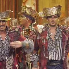 Andy vuelve a la carga contra Lucas en plena chirigota del Carnaval de Cádiz: “Han acabado los dos a piñas”