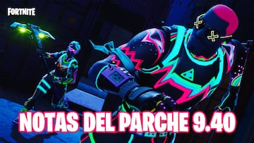 Fortnite Battle Royale: notas del parche 9.40