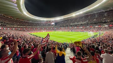 Panorámica del estadio Metropolitano.