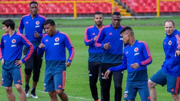 Selección Colombia: los 23 al detalle, minutos, goles y títulos