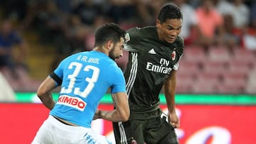 Carlos Bacca, delantero del AC Milan