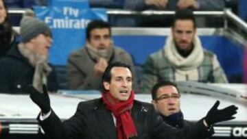 Unai Emery, técnico del Sevilla.