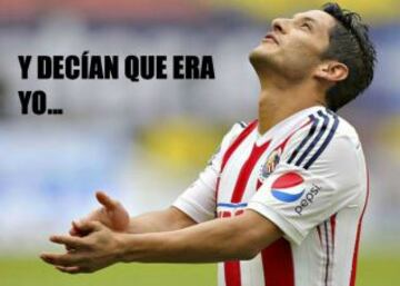 Ángel Reyna también estuvo en uno de los memes tras la salida del Chepo del conjunto rojiblanco.