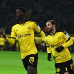 Adrián Ramos cierra la goleada ante el Eintracht Frankfurt