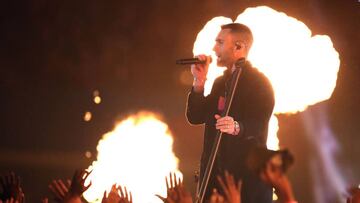 Maroon 5 triunfó en el Halftime Show del Super Bowl LIII