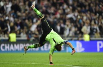 Alegría de Iker Casillas.