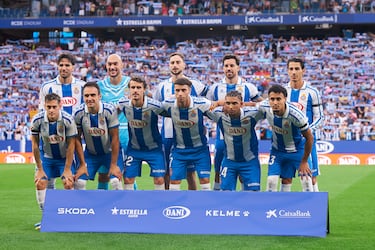 Valor de mercado de los canteranos: 48,6 millones de euros. | El equipo catalán también cuenta con un nutrido número de canteranos. Javi Puado, Omar El Hilali, Pol Lozano, Jofre Carreras, Antoniu Roca, Rubén Sánchez, Luca Koleosho, Ángel Fortuño, Javi Hernández.