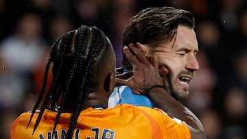 The Brazilian struck Dimitrievski in the neck after reacting to an earlier incident from the Macedonian goalkeeper.