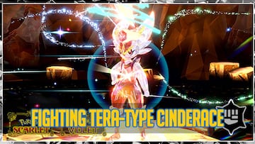 7-Star Fighting Tera-type Cinderace in Pokémon Scarlet & Violet: how to fight it and best counters