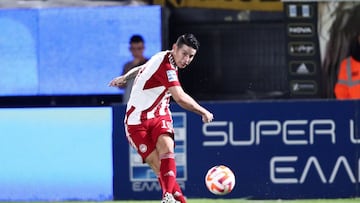 James Rodríguez, volante colombiano de Olympiacos