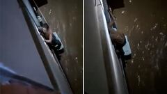 Tremendo: vean la agonía de esta mujer al límite en el momento en que sonó la alerta móvil de la DANA